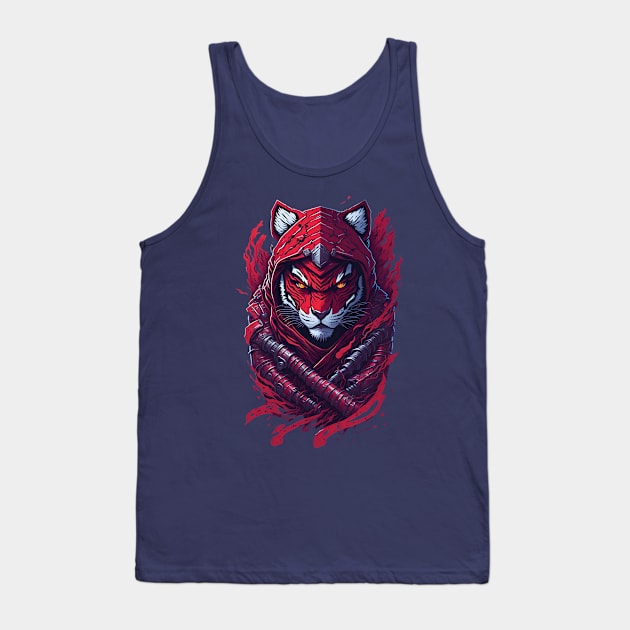 Shinobi Beast - Diseños de animales ninjas Tank Top by Shinobi Beast